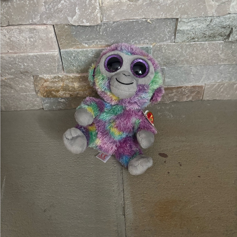 Colorful Plush Monkey Toy